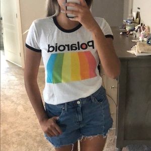 S Top with Polaroid Logo